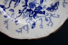 COALPORT CAIRO BLUE #9252-  BREAD & BUTTER PLATE   .....   https://www.jaapiesfinechinastore.com