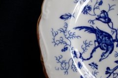 COALPORT CAIRO BLUE #9252-  BREAD & BUTTER PLATE   .....   http://jaapiesfinechinastore.com