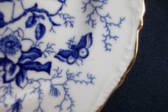 COALPORT CAIRO BLUE #9252-  BREAD & BUTTER PLATE   .....   http://jaapiesfinechinastore.com