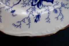 COALPORT CAIRO BLUE #9252-  BREAD & BUTTER PLATE   .....   http://jaapiesfinechinastore.com