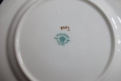 COALPORT CAIRO BLUE #9252-  BREAD & BUTTER PLATE   .....   http://jaapiesfinechinastore.com