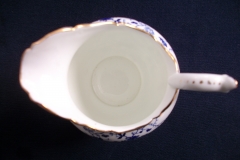 COALPORT CAIRO BLUE #9252-  CREAMER   .....   https://www.jaapiesfinechinastore.com