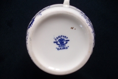 COALPORT CAIRO BLUE #9252-  CREAMER   .....   https://www.jaapiesfinechinastore.com