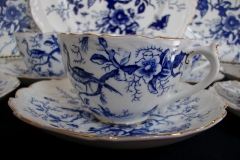 COALPORT CAIRO BLUE #9252- CUPS & SAUCERS   .....   https://www.jaapiesfinechinastore.com