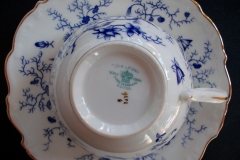 COALPORT CAIRO BLUE #9252- CUPS & SAUCERS   .....   https://www.jaapiesfinechinastore.com