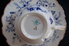 COALPORT CAIRO BLUE #9252- CUPS & SAUCERS   .....   http://jaapiesfinechinastore.com