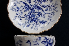 COALPORT CAIRO BLUE #9252- CUPS & SAUCERS   .....   https://www.jaapiesfinechinastore.com