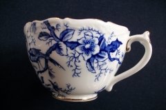 COALPORT CAIRO BLUE #9252- CUPS & SAUCERS   .....   http://jaapiesfinechinastore.com