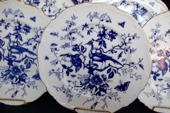 COALPORT CAIRO BLUE #9252-   DINNER PLATE   .....   https://www.jaapiesfinechinastore.com