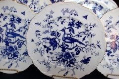 COALPORT CAIRO BLUE #9252-   DINNER PLATE   .....   http://jaapiesfinechinastore.com