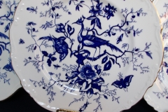 COALPORT CAIRO BLUE #9252-   DINNER PLATE   .....   https://www.jaapiesfinechinastore.com