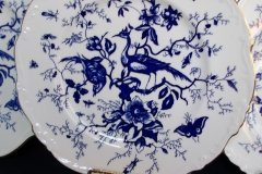 COALPORT CAIRO BLUE #9252-   DINNER PLATE   .....   http://jaapiesfinechinastore.com