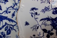 COALPORT CAIRO BLUE #9252-   DINNER PLATE   .....   http://jaapiesfinechinastore.com