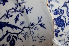 COALPORT CAIRO BLUE #9252-   DINNER PLATE   .....   http://jaapiesfinechinastore.com