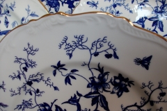 COALPORT CAIRO BLUE #9252-   DINNER PLATE   .....   https://www.jaapiesfinechinastore.com