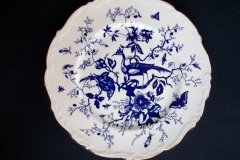 COALPORT CAIRO BLUE #9252-   DINNER PLATE   .....   http://jaapiesfinechinastore.com
