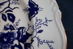 COALPORT CAIRO BLUE #9252-   DINNER PLATE   .....   http://jaapiesfinechinastore.com