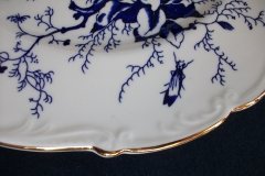 COALPORT CAIRO BLUE #9252-   DINNER PLATE   .....   http://jaapiesfinechinastore.com