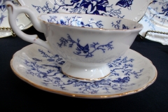 COALPORT CAIRO BLUE #9252- CUP & SAUCER (NOT EMBOSSED)   .....   https://www.jaapiesfinechinastore.com