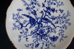 COALPORT CAIRO BLUE #9252- CUP & SAUCER (NOT EMBOSSED)   .....   https://www.jaapiesfinechinastore.com