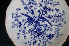 COALPORT CAIRO BLUE #9252- CUP & SAUCER (NOT EMBOSSED)   .....   http://jaapiesfinechinastore.com