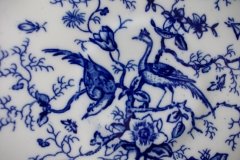 COALPORT CAIRO BLUE #9252- CUP & SAUCER (NOT EMBOSSED)   .....   http://jaapiesfinechinastore.com