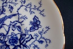 COALPORT CAIRO BLUE #9252- CUP & SAUCER (NOT EMBOSSED)   .....   http://jaapiesfinechinastore.com