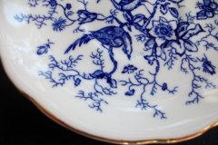 COALPORT CAIRO BLUE #9252- CUP & SAUCER (NOT EMBOSSED)   .....   http://jaapiesfinechinastore.com