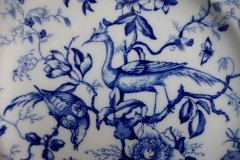 COALPORT CAIRO BLUE #9252-   LUNCH PLATE   .....   http://jaapiesfinechinastore.com