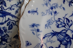 COALPORT CAIRO BLUE #9252-   LUNCH PLATE   .....   https://www.jaapiesfinechinastore.com