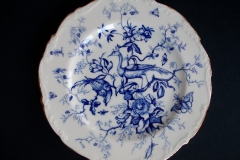 COALPORT CAIRO BLUE #9252-   LUNCH PLATE   .....   https://www.jaapiesfinechinastore.com