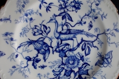 COALPORT CAIRO BLUE #9252-   LUNCH PLATE   .....   https://www.jaapiesfinechinastore.com