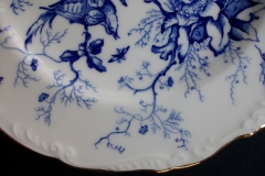 COALPORT CAIRO BLUE #9252-   LUNCH PLATE   .....   https://www.jaapiesfinechinastore.com