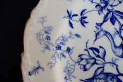 COALPORT CAIRO BLUE #9252-   LUNCH PLATE   .....   https://www.jaapiesfinechinastore.com