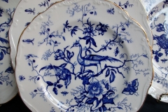 COALPORT CAIRO BLUE #9252-  SALAD PLATE   .....   https://www.jaapiesfinechinastore.com