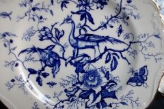 COALPORT CAIRO BLUE #9252-  SALAD PLATE   .....   http://jaapiesfinechinastore.com