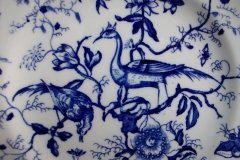 COALPORT CAIRO BLUE #9252-  SALAD PLATE   .....   http://jaapiesfinechinastore.com