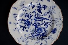 COALPORT CAIRO BLUE #9252-  SALAD PLATE   .....   http://jaapiesfinechinastore.com