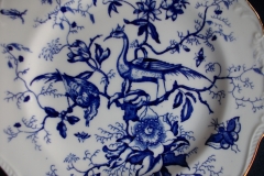 COALPORT CAIRO BLUE #9252-  SALAD PLATE   .....   https://www.jaapiesfinechinastore.com