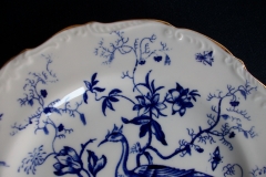 COALPORT CAIRO BLUE #9252-  SALAD PLATE   .....   https://www.jaapiesfinechinastore.com