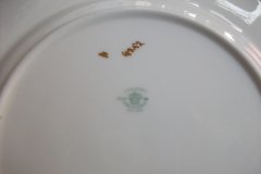 COALPORT CAIRO BLUE #9252-  SALAD PLATE   .....   http://jaapiesfinechinastore.com