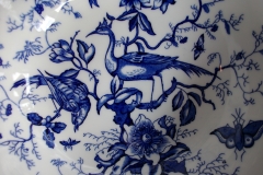 COALPORT CAIRO BLUE #9252-  ROUND SERVING BOWL   .....   https://www.jaapiesfinechinastore.com