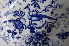 COALPORT CAIRO BLUE #9252-  ROUND SERVING BOWL   .....   http://jaapiesfinechinastore.com