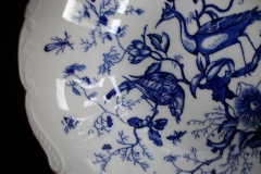 COALPORT CAIRO BLUE #9252-  ROUND SERVING BOWL   .....   https://www.jaapiesfinechinastore.com