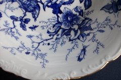 COALPORT CAIRO BLUE #9252-  ROUND SERVING BOWL   .....   http://jaapiesfinechinastore.com