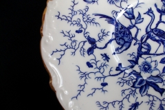 COALPORT CAIRO BLUE #9252- SOUP BOWL & SAUCER   .....   https://www.jaapiesfinechinastore.com