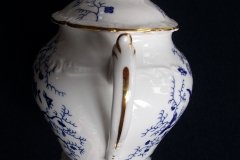 COALPORT CAIRO BLUE #9252-  COVERED SUGAR BOWL   .....   http://jaapiesfinechinastore.com
