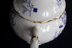 COALPORT CAIRO BLUE #9252-  COVERED SUGAR BOWL   .....   https://www.jaapiesfinechinastore.com