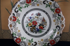 COALPORT CANTON (WHITE)- HANDLED CAKE PLATE   .....   https://www.jaapiesfinechinastore.com