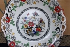 COALPORT CANTON (WHITE)- HANDLED CAKE PLATE   .....   http://jaapiesfinechinastore.com